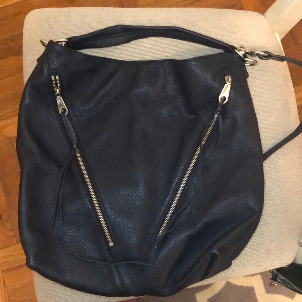 Rebecca Minkoff navy blue large hobo